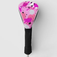 Paint Spritzer Golf Head Cover