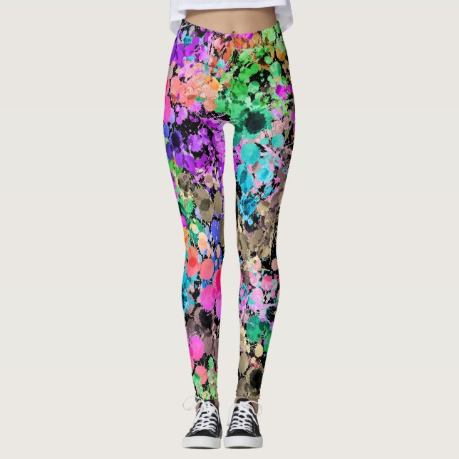 Paint Spritzer Leggings (Vorderseite)