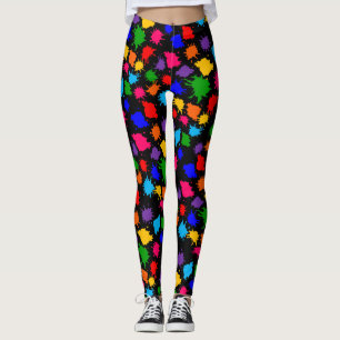 Paint Spritzer Leggings