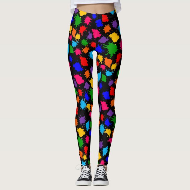 Paint Spritzer Leggings (Vorderseite)