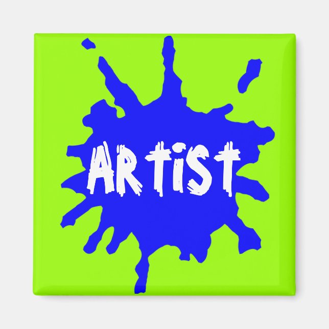 Paint Spritzer Magnet (Vorne)