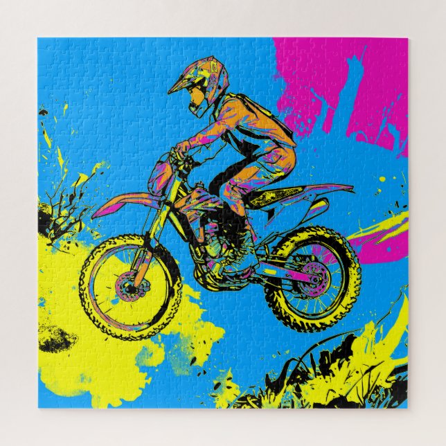 Paint Spritzer - Motocross Rider (Vertikal)