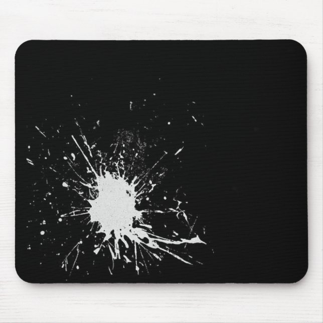 Paint-Spritzer Mousepad (Vorne)
