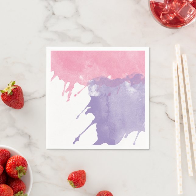 Paint Spritzer Party Napkins Serviette (Beispiel)