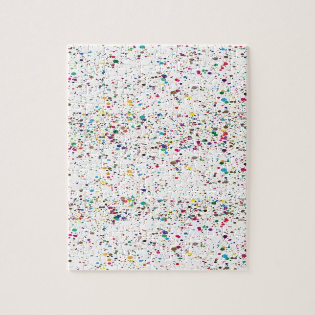 Paint Spritzer Puzzle (Vertikal)