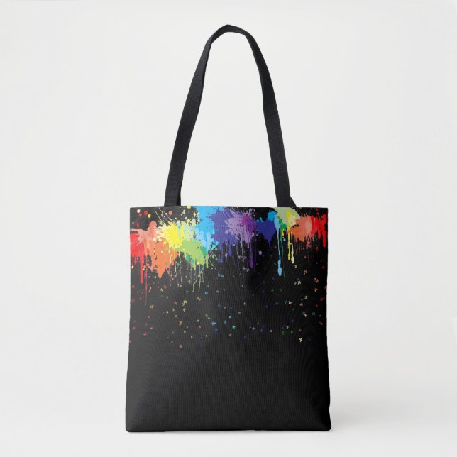 Paint Spritzer Tasche (Vorderseite)