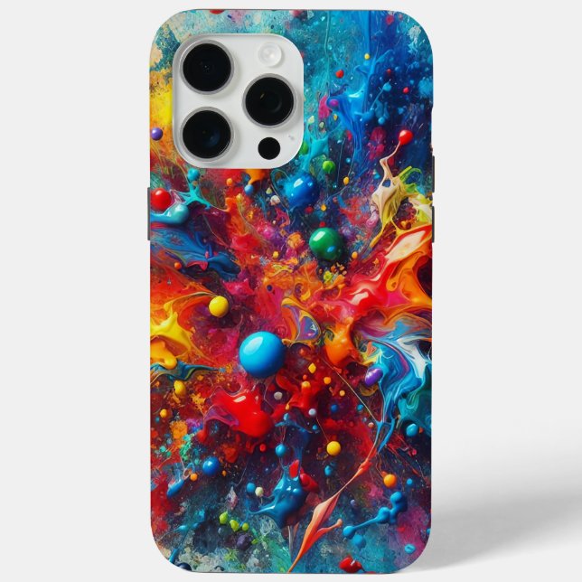 Paint Spritzer Telefonabdeckung Case-Mate iPhone Hülle (Rückseite)