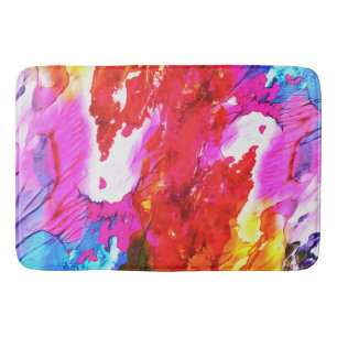 Paint streams Bath Mat Badematte