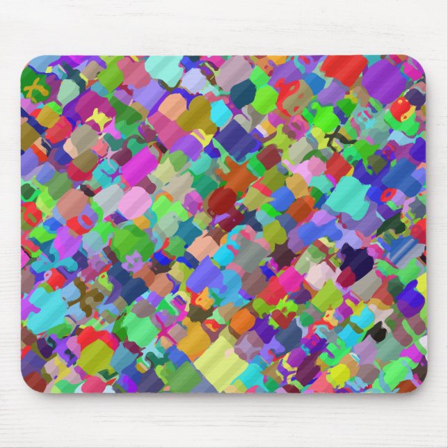 Paint Strokes Mousepad (Vorne)