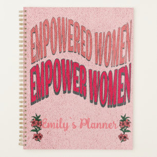 Paint text Empowerwomen - Zitat Planer