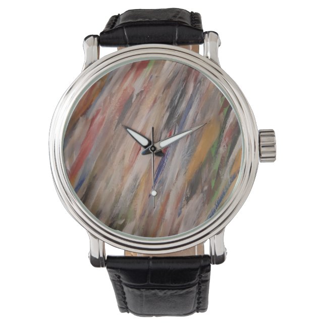 Paint Watch Armbanduhr (Vorderseite)