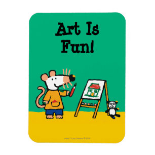 Paint with Maisy! Magnet