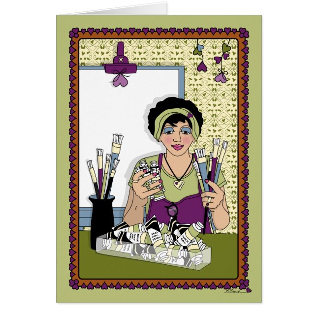 Paint your own Leinwand_A_Greeting card (Vorne)