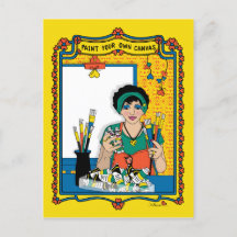 Paint your own Leinwand_B_ Postcard