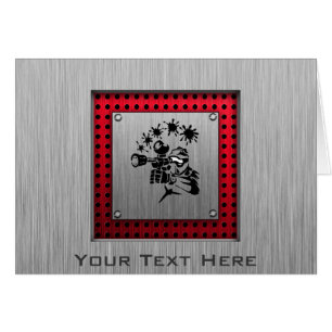 Paintball balayé de regard en métal