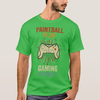 Paintball bei Tag Gaming bei Nacht T-Shirt
