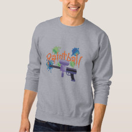 PaintBall Besticktes Sweatshirt