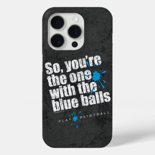Paintball Blaue Bälle Case-Mate iPhone Hülle