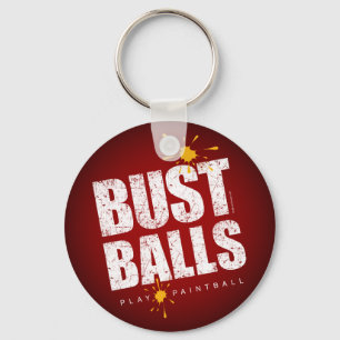 Paintball Bust Balls Schlüsselanhänger
