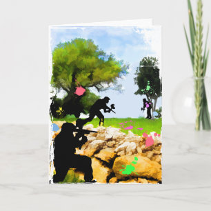 Paintball im Früjahr Karte