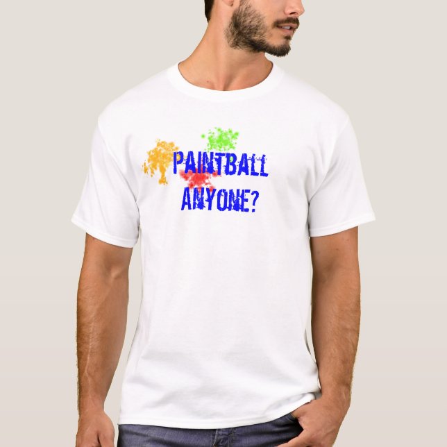 Paintball jedermann? T-Shirt (Vorderseite)