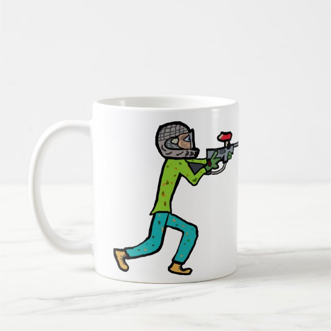 Paintball Kaffeetasse (Links)