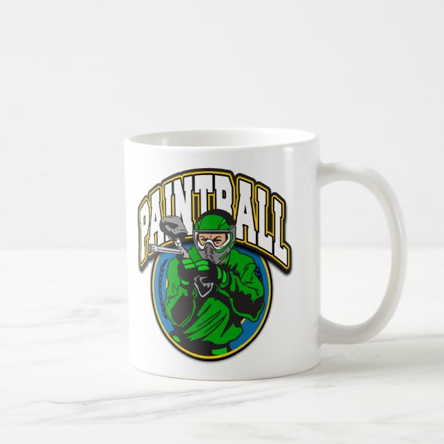 Paintball-Logo Kaffeetasse (Rechts)