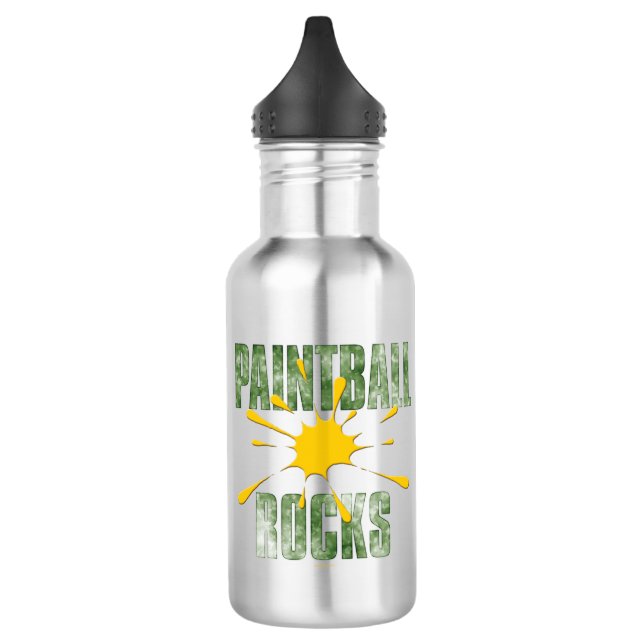 Paintball Rocks Trinkflasche (Links)