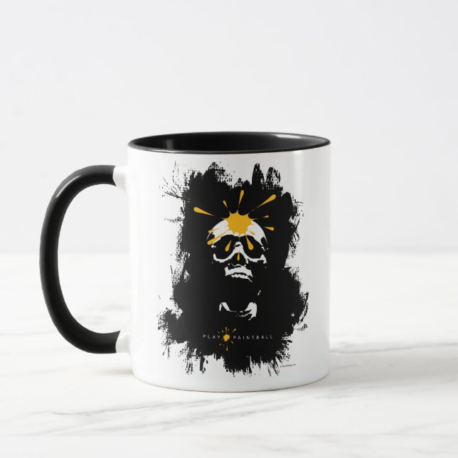 Paintball Skull-Tasse Tasse (Links)