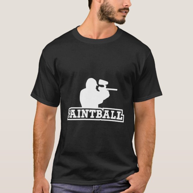Paintball-Spieler T-Shirt (Vorderseite)
