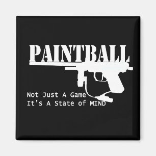 Paintball-Staat Magnet