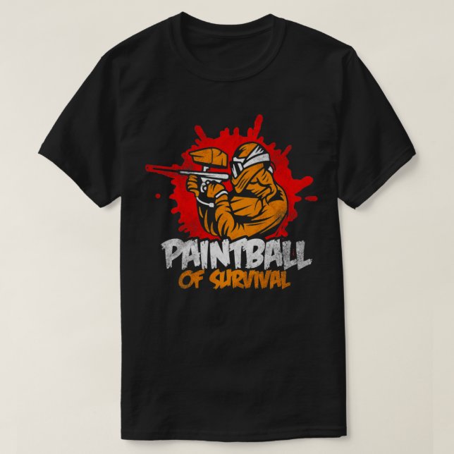 Paintball T-Shirt (Design vorne)