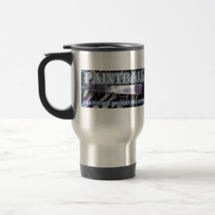 Paintball-Zitat-Tasse Reisebecher