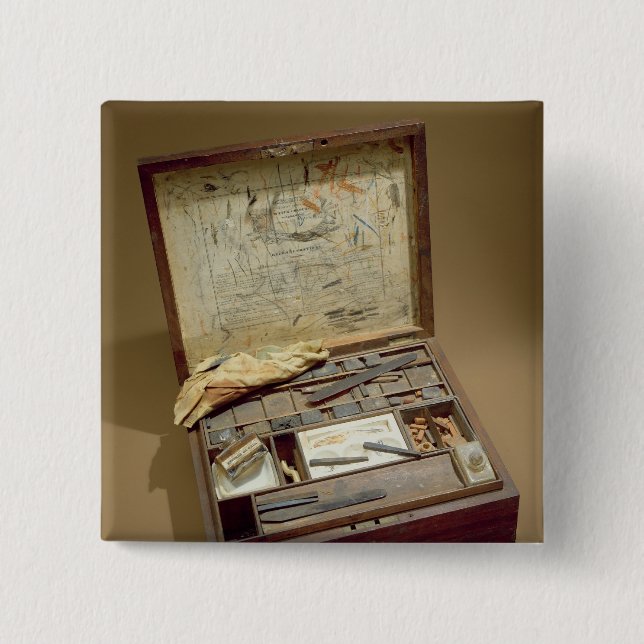 Paintbox von John James Audubon Button (Vorderseite)