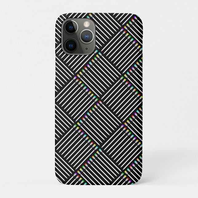 Paintbrush Crosshatch Case-Mate iPhone Hülle (Rückseite)
