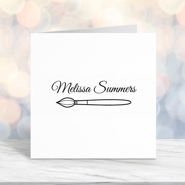 Paintbrush-Individuelle Name Permastempel (Von Creator hochgeladen)