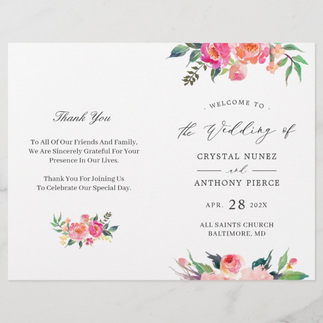 PAINTED BLOOMS Floral do-it-yourself Programme de  (Devant)