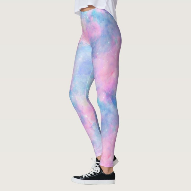 Painted Galaxy Series Design 1 Leggings (Links)
