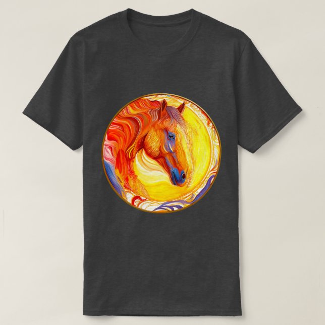 Painted Horse 02 T - Shirt (Design vorne)