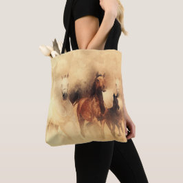 Painted Horses Running Tasche
