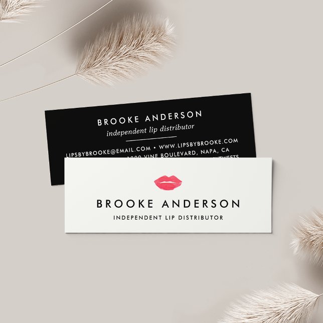 Painted Kiss | Lip Product Distributor Mini Visitenkarte (Von Creator hochgeladen)