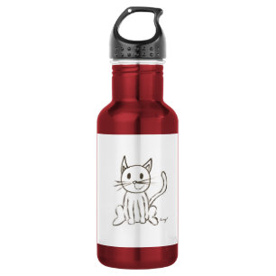 Painted Kitty Trinkflasche
