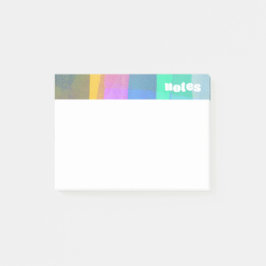 Painted Layers Post-It Notes Klebezettel