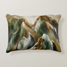 Painted Mountains  Dekokissen