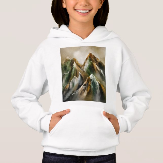 Painted Mountains  Hoodie (Vorderseite)