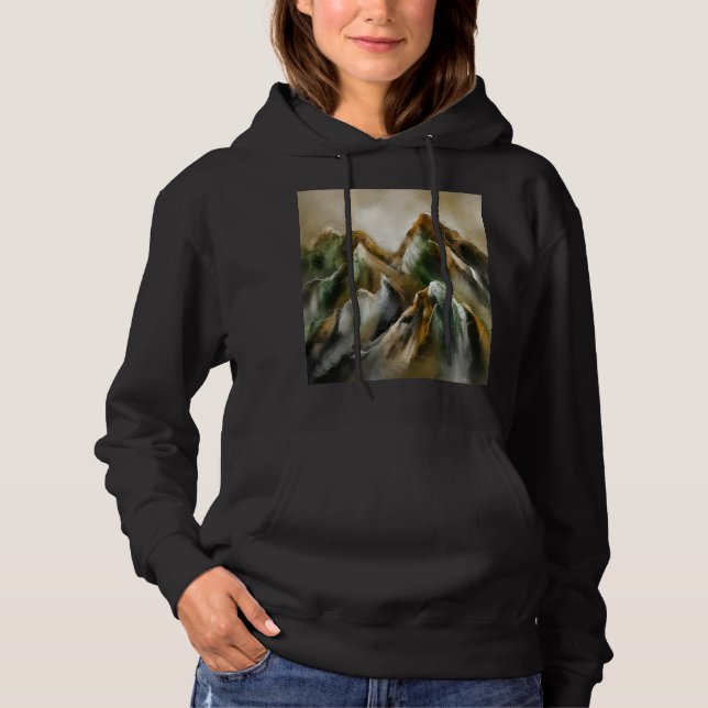 Painted Mountains Hoodie (Vorderseite)