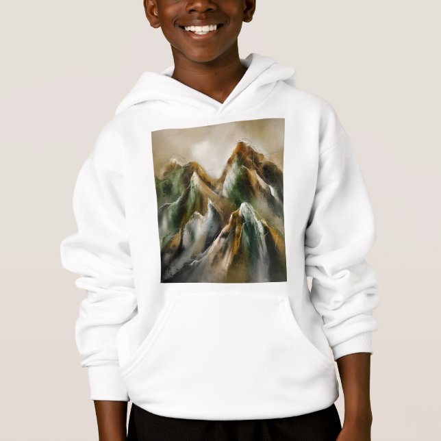 Painted Mountains  Hoodie (Vorderseite)