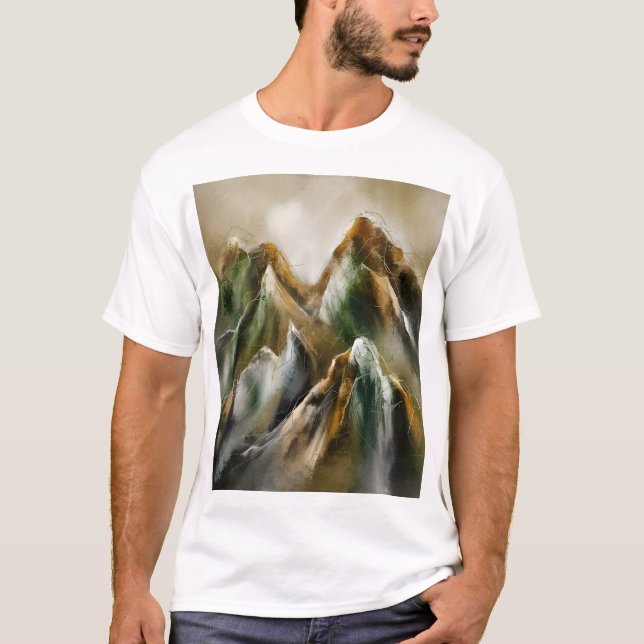 Painted Mountains  T-Shirt (Vorderseite)