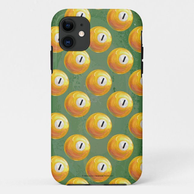 Painted One Ball Pattens Case-Mate iPhone Hülle (Rückseite)