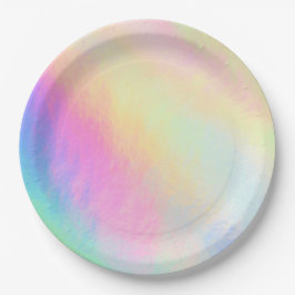Painted Pastel Paper Plate Pappteller